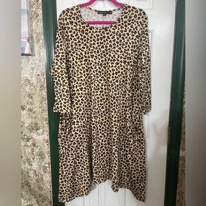 Leopard Print Women's Dress